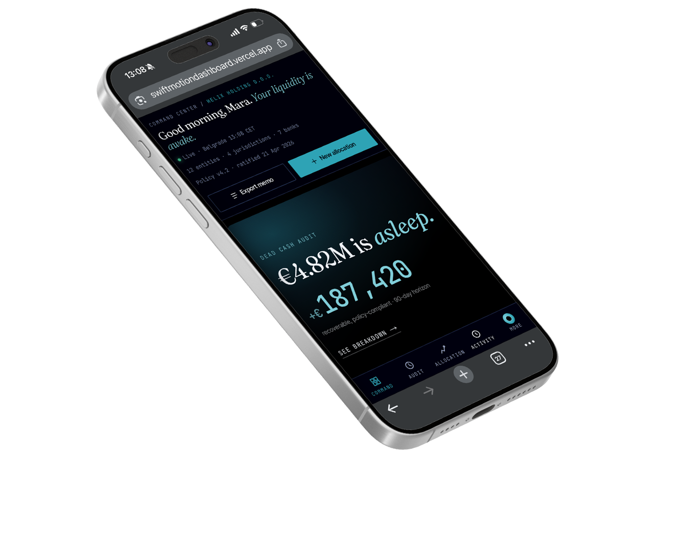 mobile app